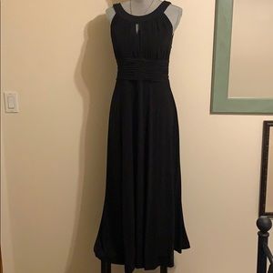 Black evening gown